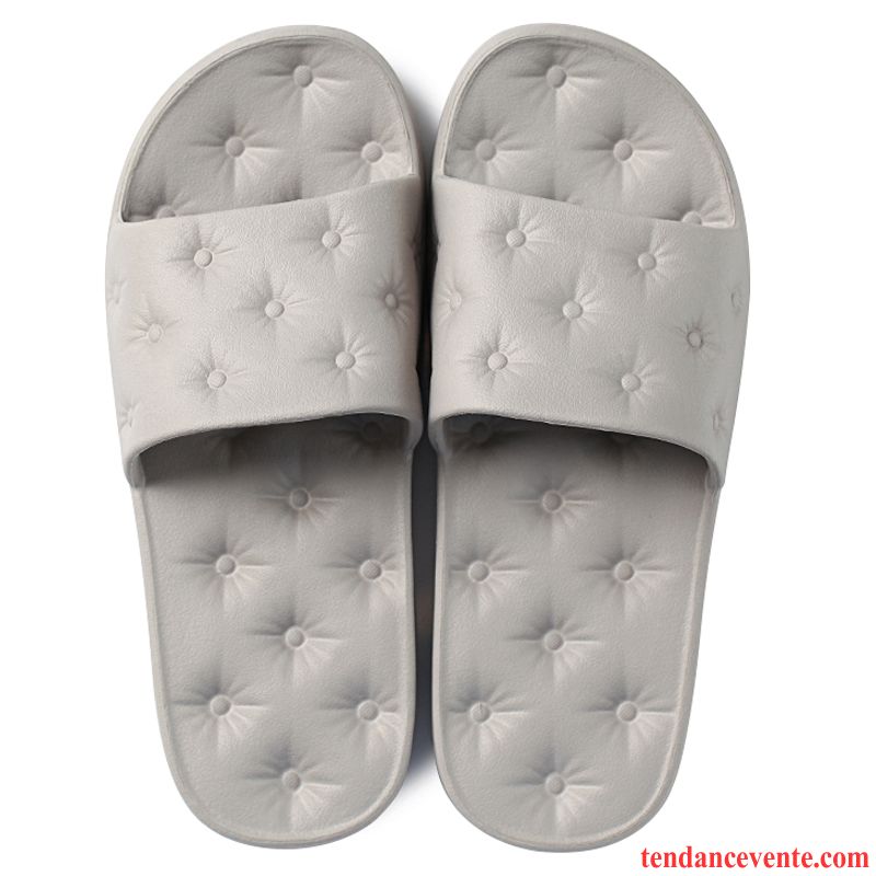 Chaussons Tongs Homme Antidérapant Femme Semelle Doux Semelle Épaisse Fantaisie Été