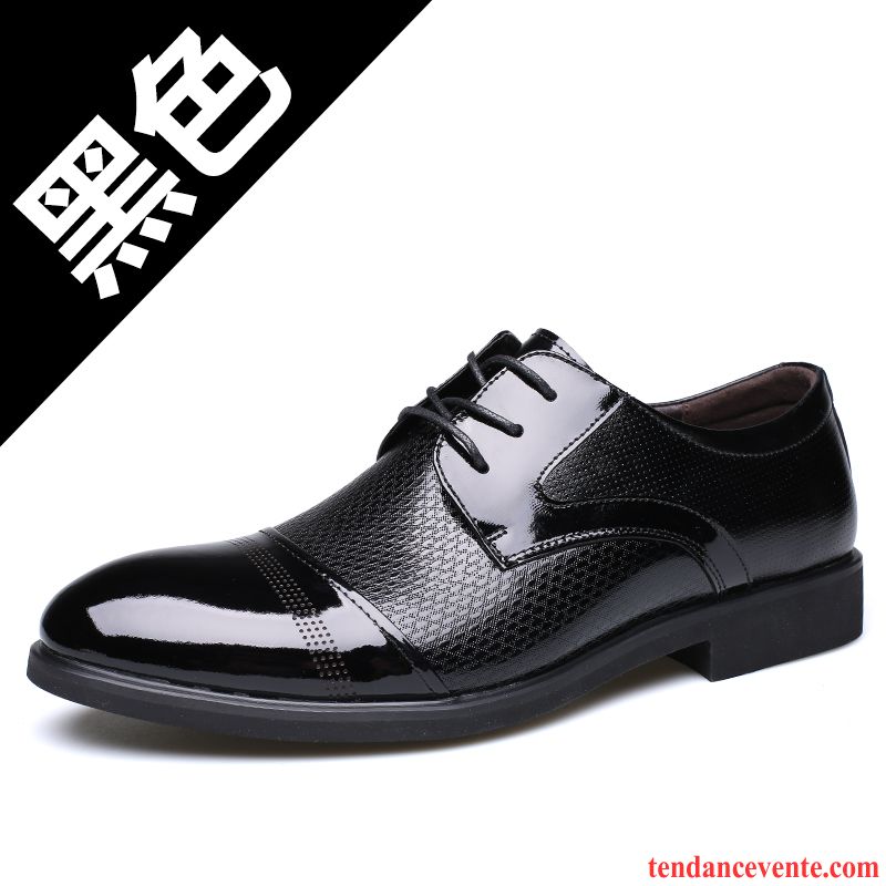 Derbies Hiver Homme Décontractée Cuir Véritable Homme Tendance Chaussures De Mariage Angleterre Printemps Entreprise Lavande