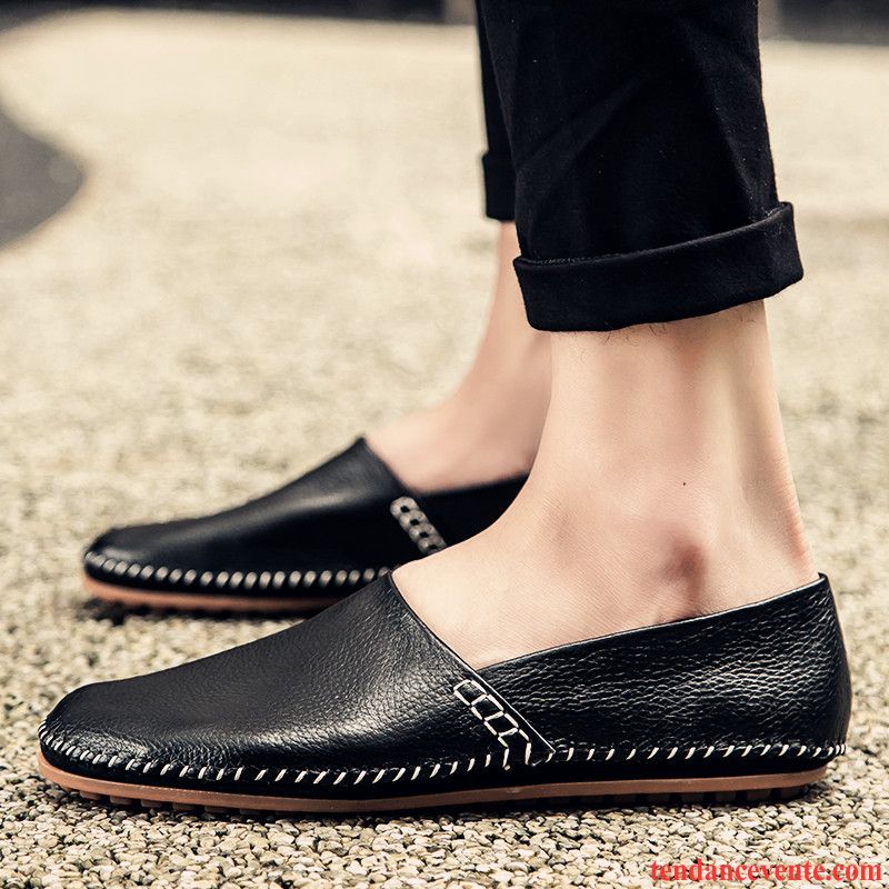 Mocassin Homme Chic Décontractée Gros Printemps Taillissime Homme Chaussures De Conduite Derbies Saumon Pas Cher